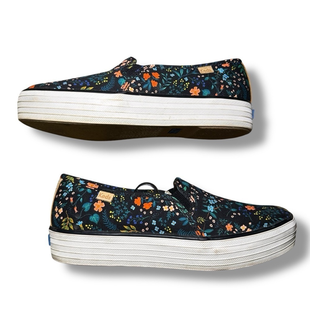 Keds X Rifle Paper Co. Triple Decker Slip-On - Picture 5 of 11